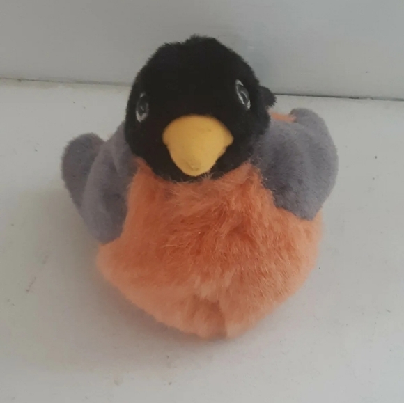 K&M International Plush Robin Bird Stuffed Toy w/tags vintage 1998 - Picture 8 of 10